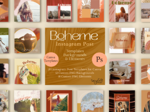 Boheme Instagram Pack
