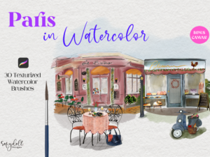 Paris In Watercolor