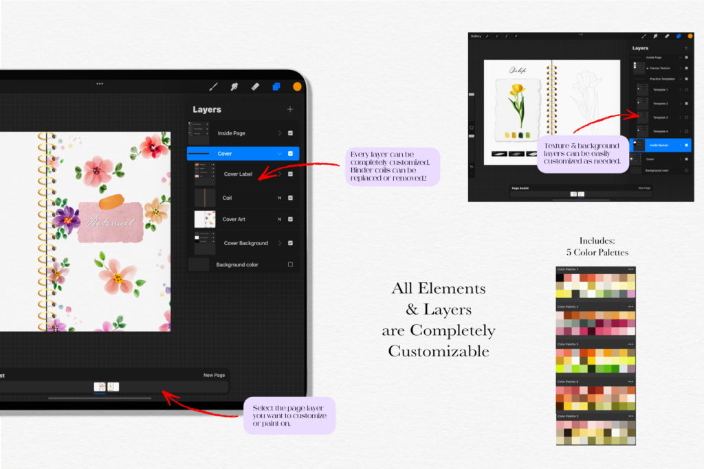 New Digital Watercolor Workbook Series - Sofydoll Designs