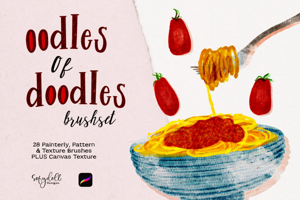 Oodles of Doodles Brushset - Sofydoll Designs