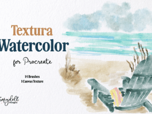 Textura Watercolor for Procreate